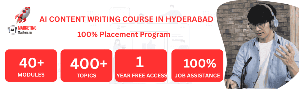 AI Content Writing Course in Hyderabad