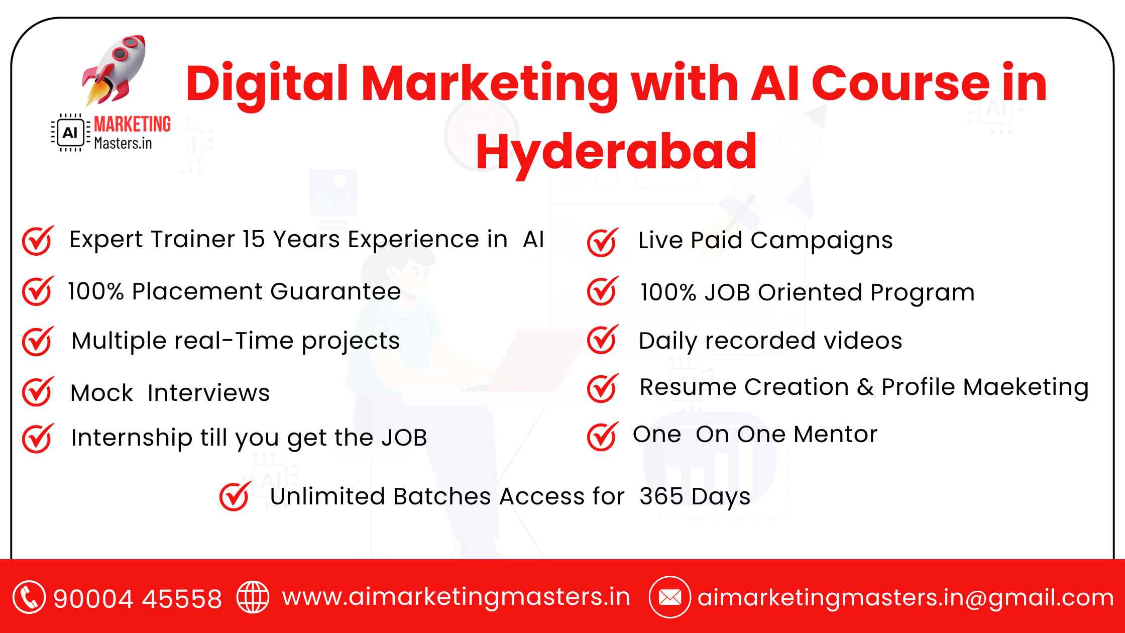 Digital Marketing with AI Course in Hyderabad