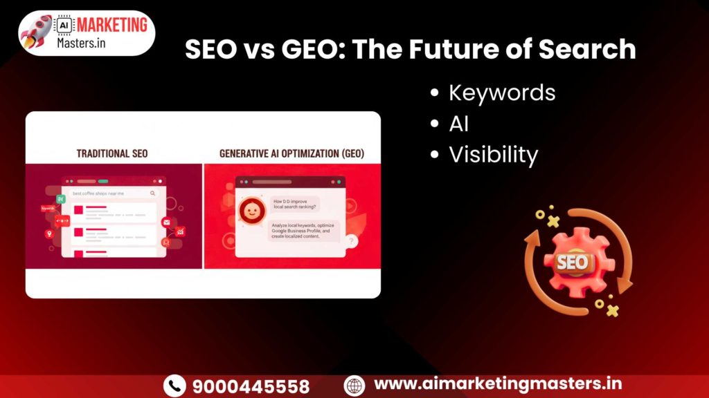 SEO vs GEO (Generative Engine Optimization)
